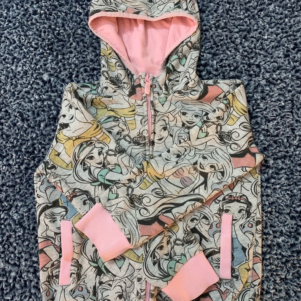 Disney Princess Zip Up Hoodie